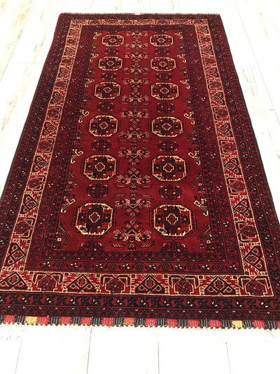 Pakistan Bokhara Hand Knotted Wool 4x6