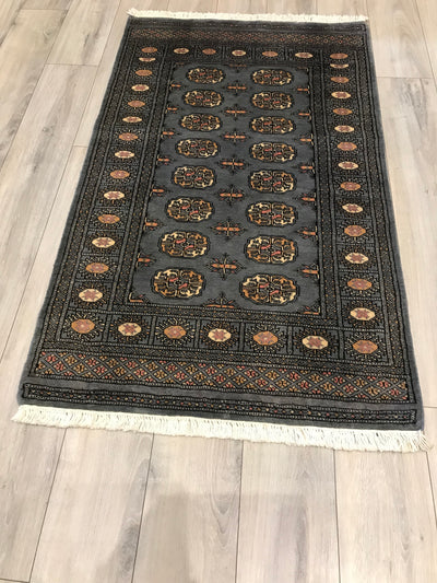 Pakistan Bokhara Hand Knotted Wool 3x5