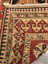 Pakistan Kazak Shirwan Hand Knotted Wool 5x7