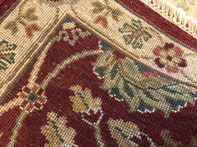 India Dimora Hand Knotted Wool 3X10