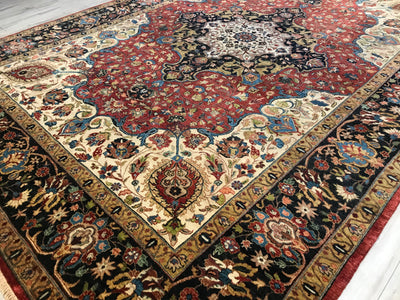 India Hajjalili Hand Knotted Wool 10x14