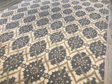 India Transitional Hand Knotted Wool 10x14