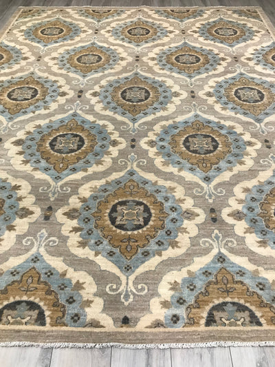 Pakistan Ziegler Hand Knotted Wool 8x10