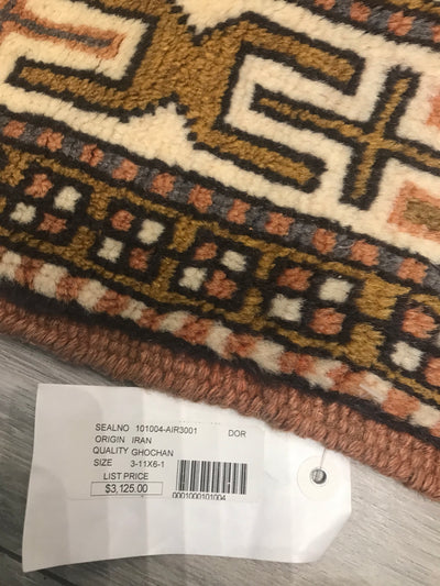 Persian old Gochan Hand Knotted Wool 4x6