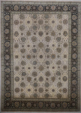 Pakistan Tabriz Hand Knotted Wool 9x12