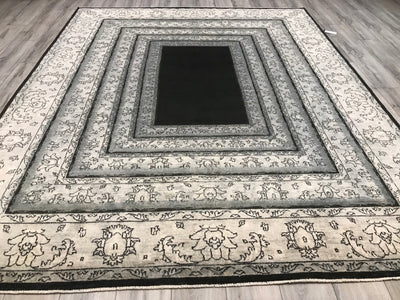 Pakistan Ziegler Hand Knotted Wool 8x10