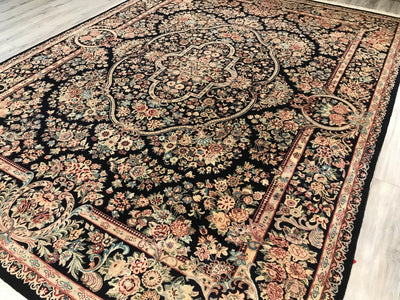 Pakistan Tabriz Hand Knotted  Wool 9x12