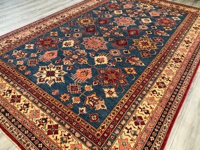 Pakistan kazak Shirwan Hand Knotted Wool 9x13