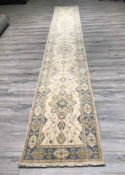 Pakistan Ziegler Hand Knotted Wool 3x16