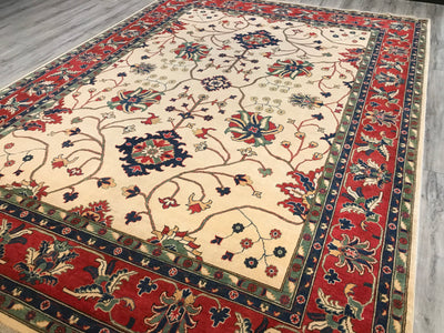 Pakistan Kazak Hand Knotted Wool 9x12