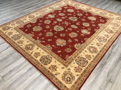 Pakistan Ziegler Chobi Hand Knotted Wool  8X10