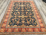 Pakistan Zielger Hand Knotted Wool 6x9