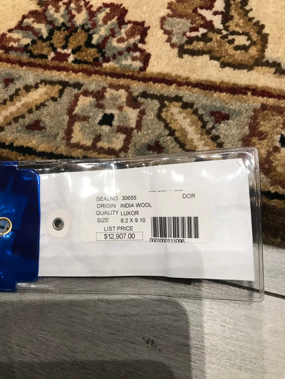 India Luxor Hand Knotted Wool 8x10