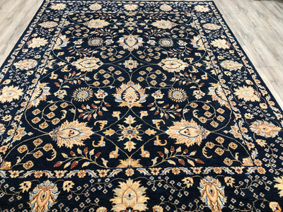 India Ziegler Hand Knotted Wool 8x10