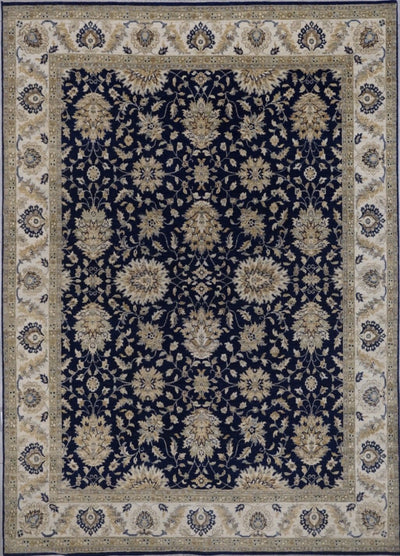 India Ziegler Hand Knotted Wool 8x10