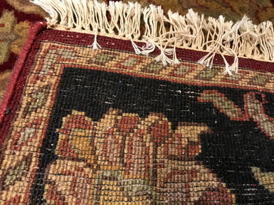 India Jaipur Hand Knotted Wool 5x18