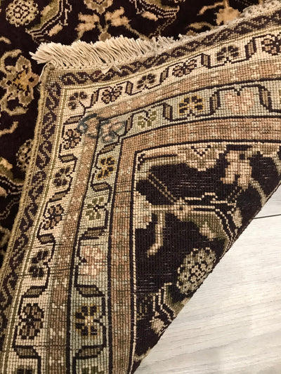 India Jaipur Hand Knotted Wool 4x6