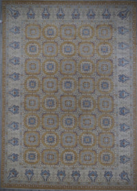 Pakistan Ziegler Hand Knotted Wool 10x14