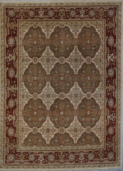 Pakistan Ziegler Hand Knotted Wool 8X10