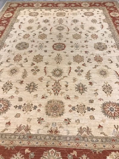 Pakistan Chobi Hand Knotted Wool 9x12