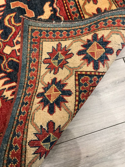 Pakistan Kazak Hand Knotted Wool 4x6