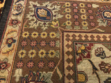 India Sultanabad Hand Knotted Wool 8X10