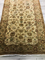 India Jaipur Hand Knotted Wool 3x12