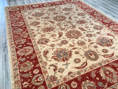 Pakistan Ziegler Hand Knotted Wool 9x11