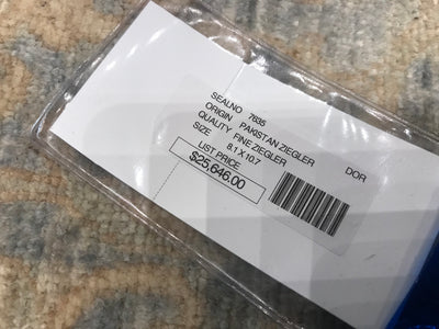 Pakistan Ziegler Hand Knotted Wool 8x10