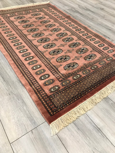 Pakistan Bokhara Hand Knotted Wool 3x5