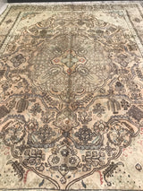 Persian old Tabriz Hand Knotted Wool 10x13