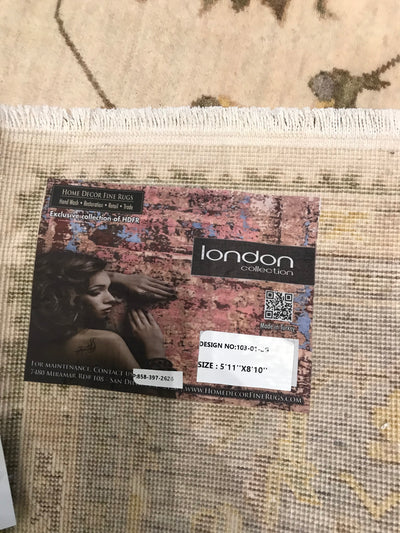 Turkish London Power Loom Wool 6x9