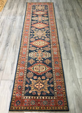 Pakistan Kazak Shirwan Hand Knotted Wool 3x10