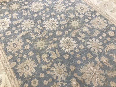 Pakistan Ziegler Hand Knotted Wool 9x12