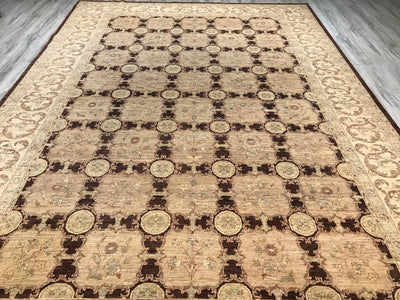 Pakistan Ziegler Hand Knotted Wool 10x13