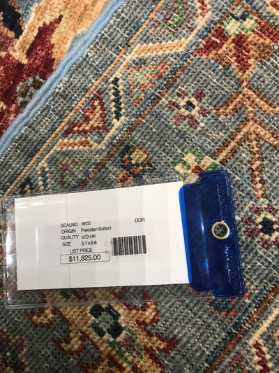 Pakistan Sultani Hand Knotted Wool 5x7