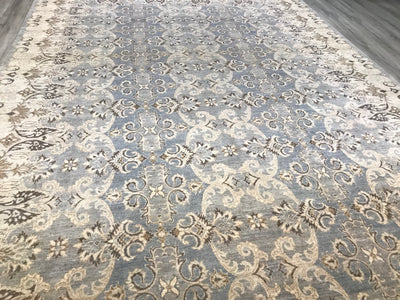 Pakistan Ziegler Hand Knotted Wool 10x14