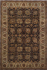India Tabriz Hand Knotted Wool 6x9