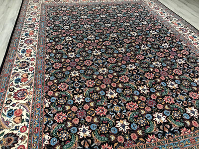 Pakistan Fine Tabriz Hand Knotted Wool 10x14