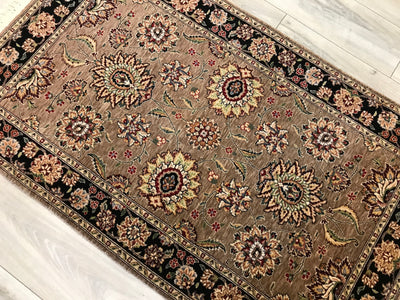 China Tabriz Hand Knotted Wool & Silk 3x5