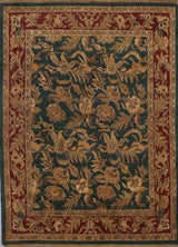 India Jaipur Hand Knotted Wool 8X10