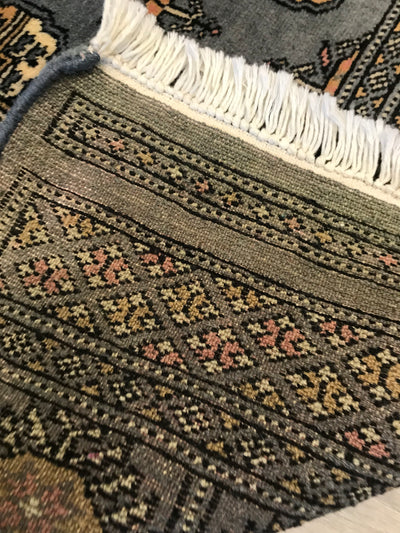 Pakistan Bokhara Hand Knotted Wool 3x5