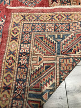 Pakistan Shirwan Kazak Hand Knotted Wool 7x10