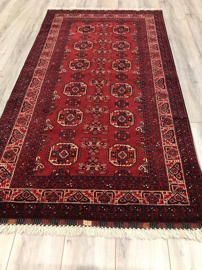 Pakistan Bokhara Hand Knotted Wool 4x6