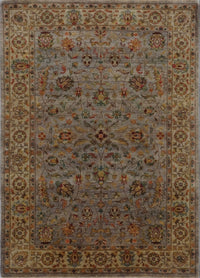 India Kashan Hand Knotted Wool 4x6