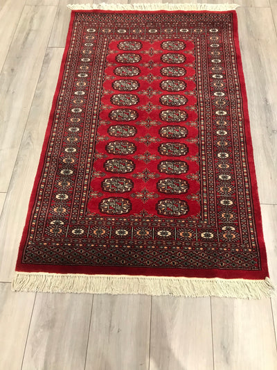 Pakistan Bokhara Hand Knotted Wool 3x5