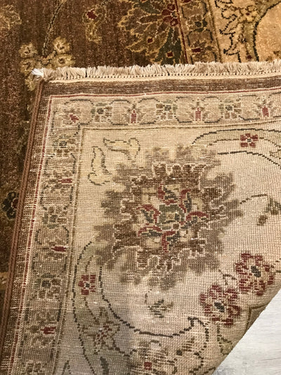 India Tuscan Hand Knotted Wool 8x10