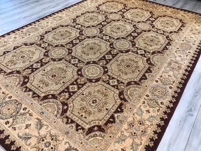 Pakistan Ziegler Hand Knotted Wool 8x12