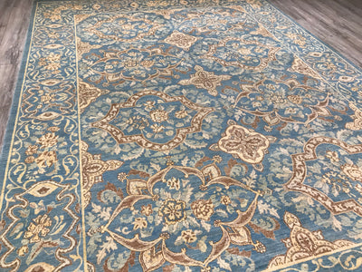 Pakistan Ziegler Hand Knotted Wool 9x12