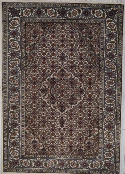India Tabriz Mahi Hand Knotted Wool 3x5
